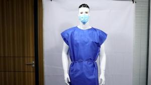 Quality SBPP 3 Layers SMS Cardinal Health Chemo Gowns Hospital Chemotherapy Gowns For Sale wholesale