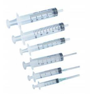 China Medical Sterilization Products Three Parts Plastic Luer Lock Disposable Syringe on sale