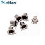 Aluminum Stamping Blanks Round Auto Parts Bending Process Nickle Plating