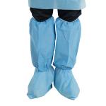 Ce OEM Blue White Disposable Shoe Covers Blue Shoe Guys Premium Disposable Boot