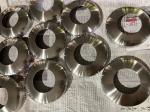 Stainless Steel 201/304/316 Handrail Post Decorative Cover Fittings Satin Polish