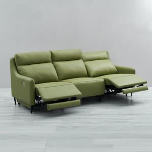 Quality Italian Minimalist Leather Smart Sofa Living Room Straight Row irst-Class Fashion Space Capsule Electric Function Sofa wholesale