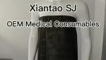 Hotel Hairdressing Disposable Spa Wear Strapless Black Bathrobe Womens