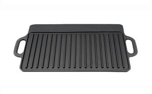 Quality REVERSIBLE CAST IRON GRILL PLATE WITH HANDLES wholesale