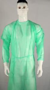 Quality 65g Plus Size Disposable Isolation Gowns Round Neck Doctor Isolation Gown wholesale