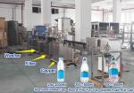Washing Filling Capping Bottle Water Production Line 500ml Pure Water Production