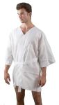 Breathable Confortable Disposable Spa Wear SBPP Material Disposable Kimono