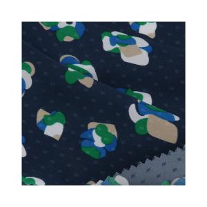 Quality Wholesale Recycled Poly Island Dot Jacquard Imitation Silk Fabric 100% Rpet Fabric wholesale