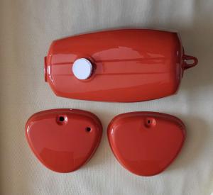 Quality Simson S50 S51 Motorcycle Gas Tank Cover Retro Powder Coating wholesale
