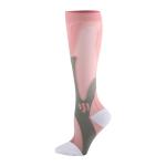 Custom Football Soccer Cozy Adult Sports Socks Non-slip Knee Hign Compression