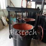 foundry pouring ladle for hot metal