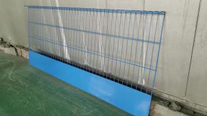 Quality Edege Safety Welded Wire Mesh Fence 1050mmx2500mm Powder Coated Red Blue Colors wholesale