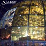 Prefabricated Space Frame Light Steel Structure skylight Buildings Construction
