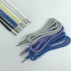 Quality Custom fashion colorful cotton no tie shoe laces for shoe accessories wholesale