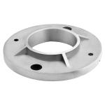 Stair Railing Fittings Stainless steel Tube Base Plate Floor Mounted Handrail
