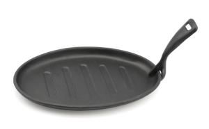 Pre-Seasoned Cast Iron Fajita With Removable Handle