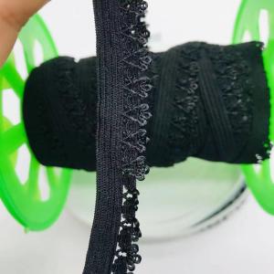Quality Underwear Lace Elastic Ribbon Trimming Webbing Knitted wholesale