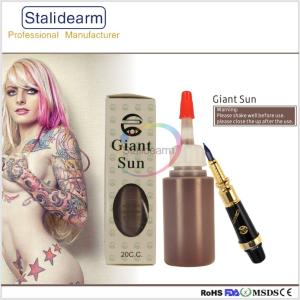 Quality 20 Colors Giant Sun Tattoo Pigment Ink / Pigment ROHS Approved Good Quality wholesale