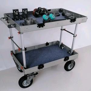 Quality Video Shooting Mobile Camera Cart , Professional Dolly Film Equipment wholesale