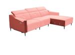 Italian Minimalist Living Room Combination Fabric Sofa High-Quality L-Shaped