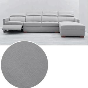 Quality Modern Minimalist Leather Sofa Living Room L-Shaped Chaise Longue Corner Cowhide Functional Sofa wholesale