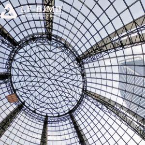 Quality LF Fiberglass Mosque Skylight Space Frame Glass Dome Roof wholesale