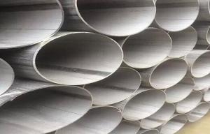 Quality Welded Oval Steel Pipe 2B Finish 10 x 20mm to 80 x 160mm wholesale