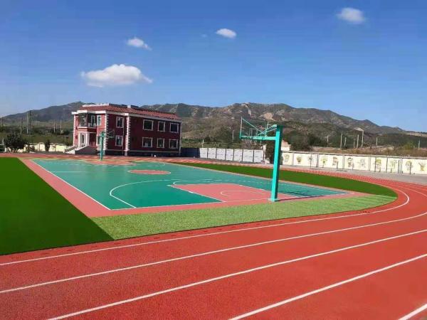 Cheap Waterproof Silicon Pu Material , School Runing Track Material for sale