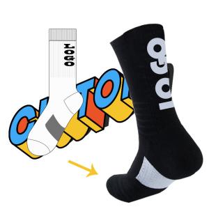 Quality Fashion men's socks custom logo soccer basketball sports happy sock men business men dress socks cotton knitted wholesale