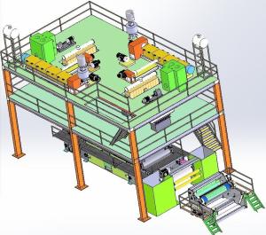 Quality The Best Selling Good Price Single S Non-Woven Fabric Production Line wholesale