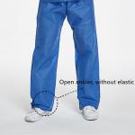 V Collar Short Sleeve Disposable Scrub Suit Unisex Hospital Scrub Suit
