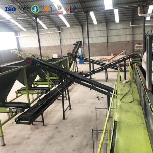 Quality Powder organic fertilizer production Line cow manure fertilizer making machine wholesale