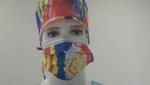 3-Ply Fashion Disposable Printed Face Mask Respirator Nonwoven Cute Colorful