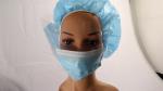 10gsm Disposable Non Woven Cap Spa Salon Disposable Surgical Hair Cap