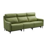 Italian Minimalist Leather Smart Sofa Living Room Straight Row irst-Class