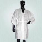 Wholesale Unisex White Waffle Dressing Gown PP Beauty Salon Kimono Robes