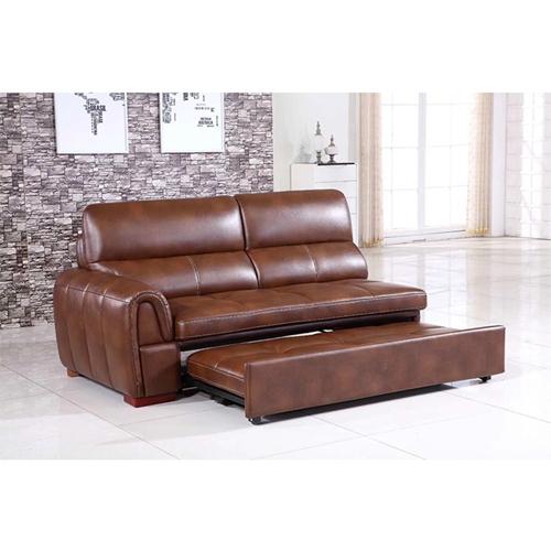 Folding Sofa Bed Modern Minimalist Functional Corner Combination Leather Art