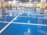 Indoor Basketball Court Epoxy Floor , Shiny Epoxy Garage Floor Coating
