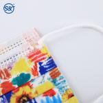 S&J Protective Disposable Nonwoven Printed Cute Face Mask Respirator Medical
