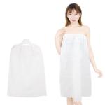 S&J Non woven fabric Women Ladies Wearable Super Soft disposable Dress Bath