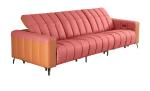 Modern Minimalist Fabric Multi-Functional Sofa Size Apartment Living Room Three