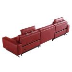 Light Luxury Leather Soft Sofa Space Capsule Cinema Sofa Living Room Combination