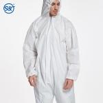 Disposable Isolation Micro-porous Film Coverall Breathable Micro-porous Film