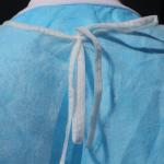 SGS Disposable Salon Capes PP SMS Spunlance Nonwoven Disposable Haircut Capes
