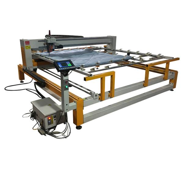 computerized high speed single needle quilting machine single head continllous