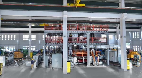 SSS Good Quality Best Sale Three Beam Nonwoven Equipment From China Smoothly