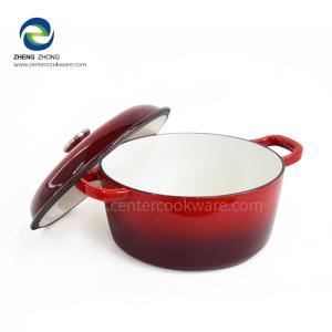 Quality 2.6 Quart/5 Quart/6 Quart Enameled Cast Iron Casserole wholesale