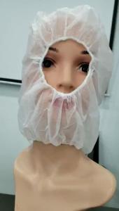 Quality Non Woven Disposable Hood Cover Hooded Face Covering Surgical Consumables wholesale