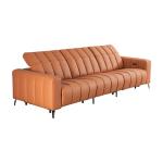 Modern Minimalist Fabric Multi-Functional Sofa Size Apartment Living Room Three
