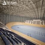 LF space frame prefab gym building badminton sport hall steel structure